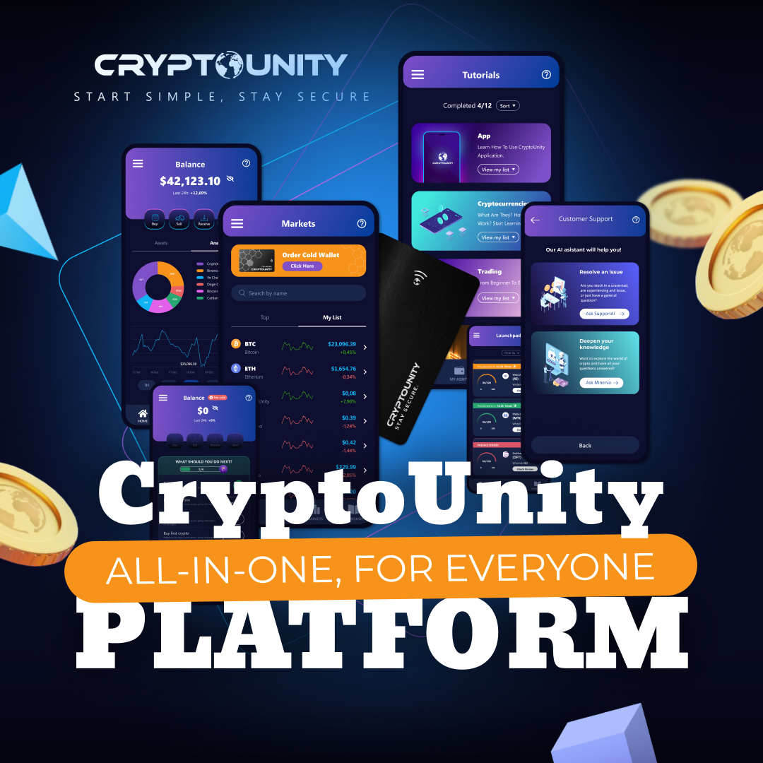 Diving into the unique aspects of CryptoUnity in our 'Back to the Basics' series. 🌟 Wondering what makes our platform different & ideal for beginners? Find out and let us know your favorite feature! 💡🚀 🔗 cryptounity.org/news/simplifie… #CryptoForBeginners #MassAdoption