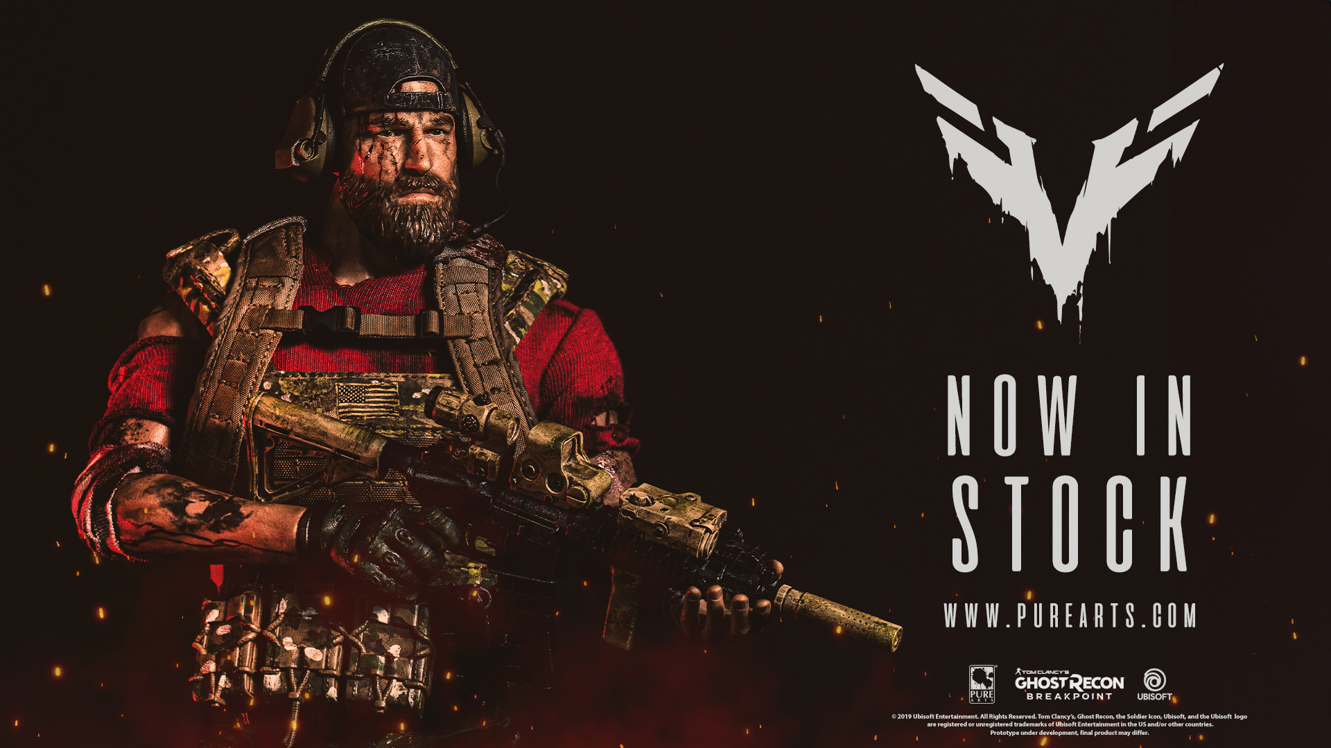 PUREARTS on X: “🚨LOW STOCK ALERT!!🚨 Only 10 Ghost Recon