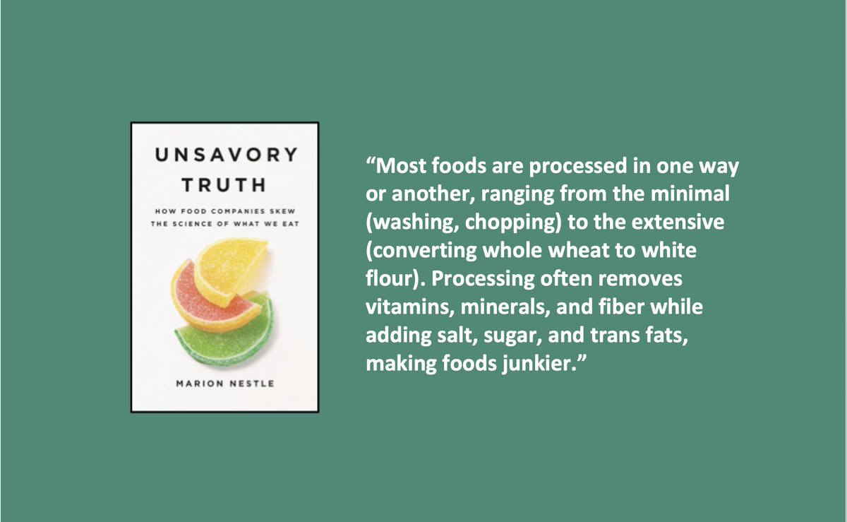 #booklist #bookstagram #booktalk #booktok #greatbooks #greatbooksguide #UnsavoryTruth @marionnestle #processedfoods #processing #junkfood #vitamins #minerals #fiber #transfats