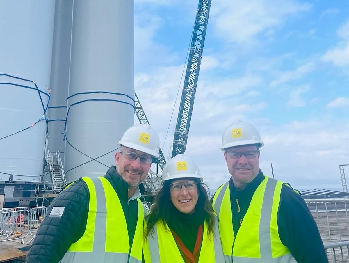 We spent today at Port of Nigg and Port of Invergordon in Inverness, Scotland - a growing hub for offshore wind. Port infrastructure underpins our ability to deliver offshore wind in California. To hit our goals, we need to get started now.