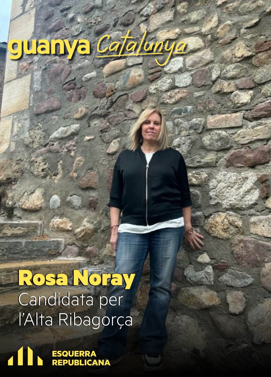 Rosa Noray i Vidal, <a href="/NorayRosa/">Rosa Noray Vidal</a> regidora del Pont de Suert i directora dels serveis territorials de Cultura serà la candidata de l'#AltaRibagorça