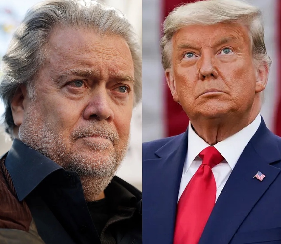 BREAKING: MAGA puppeteer Steve Bannon lets the cat out of the bag on the fascist horrors planned for a second Donald Trump term — and they should send a chill down your spine. 'On the evening after we've won, the accountability project's going to start and it's going to be