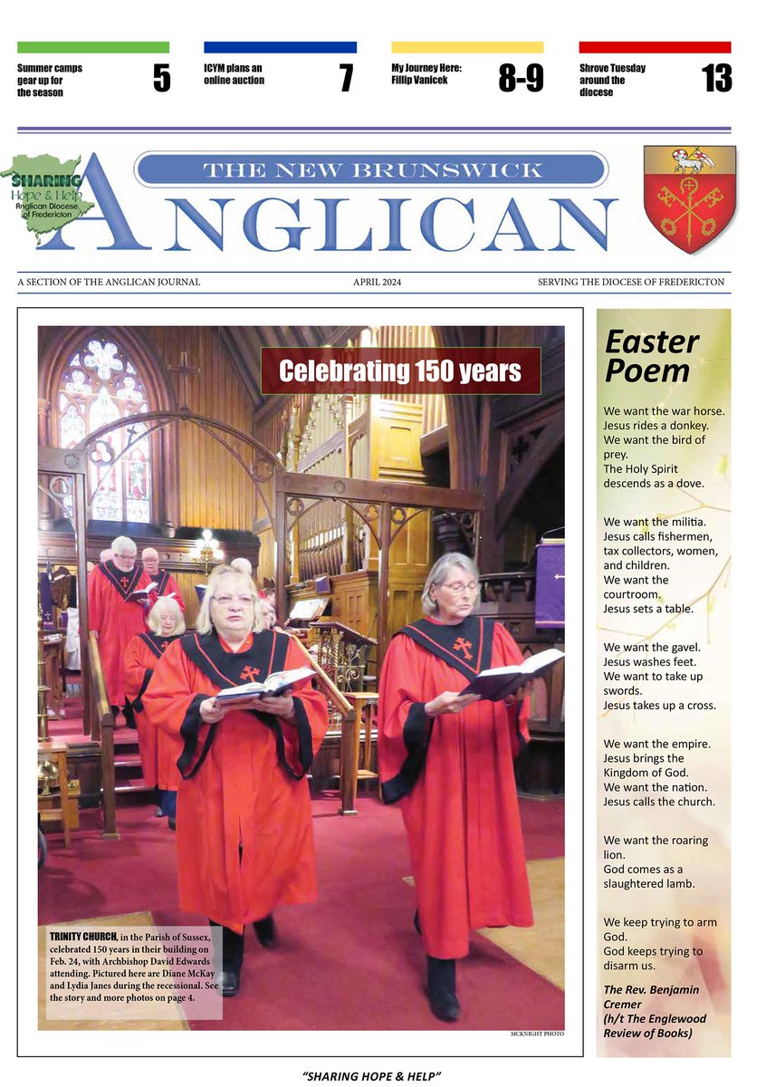 NB Anglican (@AnglicansNB2015) / Posts / X