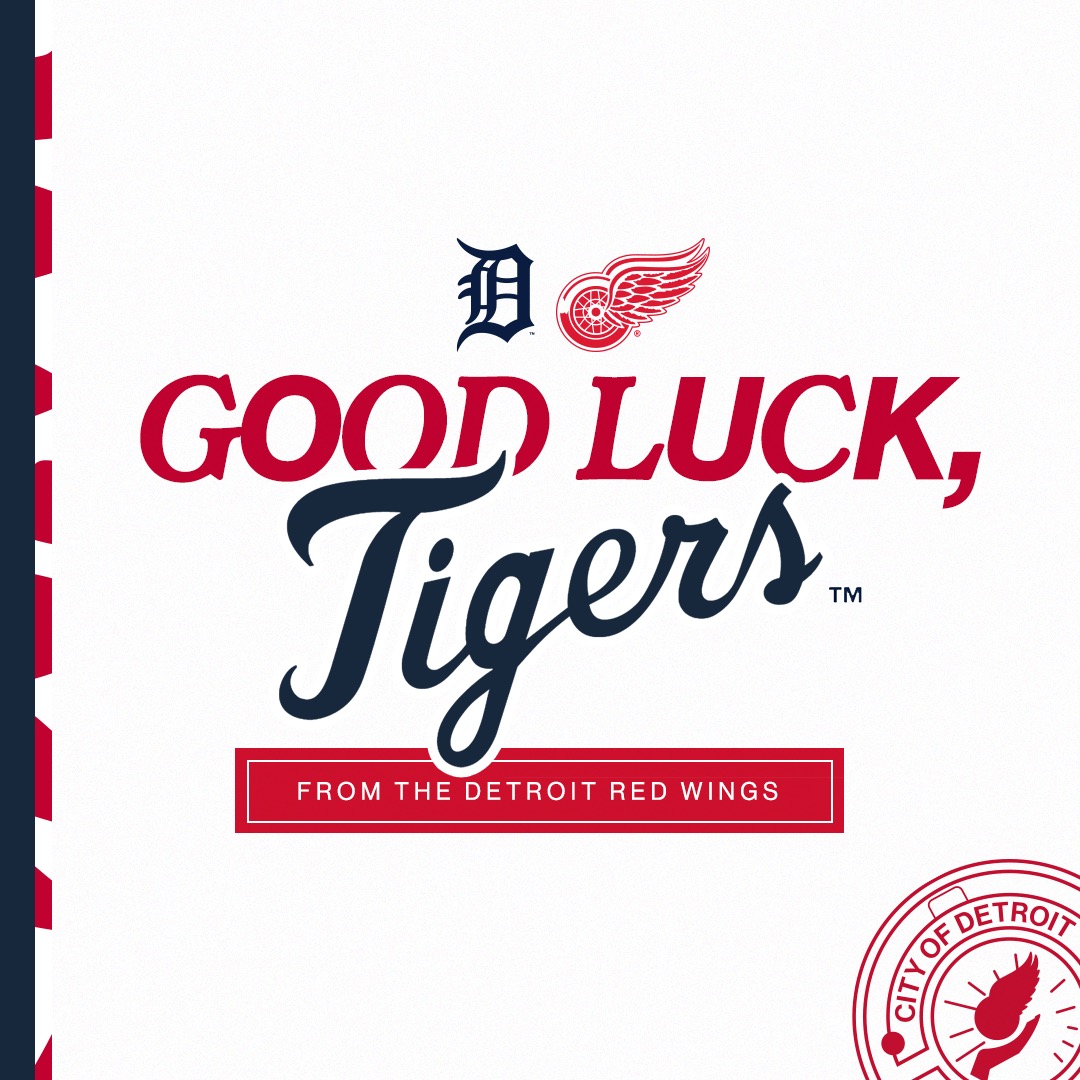 🏒🤝⚾️ Let's goooo @tigers!