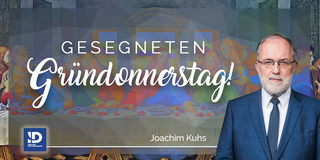 Gesegneten #Gründonnerstag: Wachet und betet! #IDGroup #MaundyThursday Am Gründonnerstagabend treten wir ein in das österliche Triduum, die heiligen drei Tage des Leidens, des Todes und der Auferstehung Jesu. Ich wünsche Ihnen und Ihren Familien von ganzem Herzen, dass diese