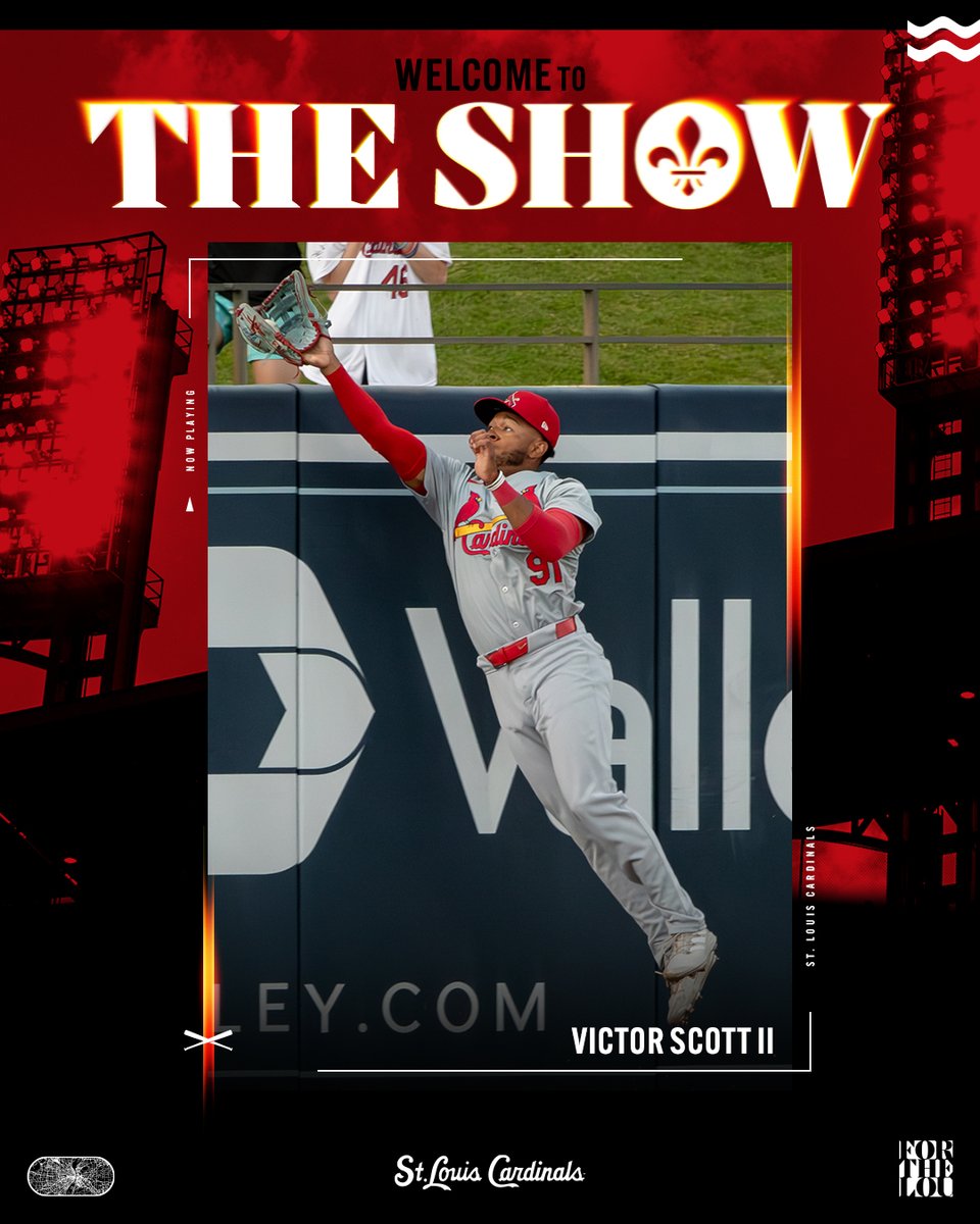 From A-Town to the big leagues. Welcome to the Show, Victor Scott II! 🎉 #ForTheLou