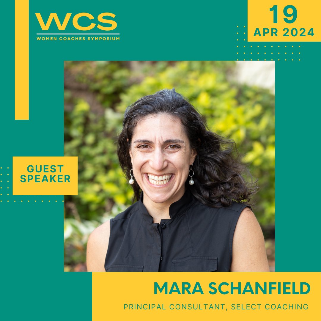 You will not want to miss Mara Schanfield speak about winning mindsets to succeed in a competitive environment at this year’s Women Coaches Symposium! Register at WCS.UMN.EDU