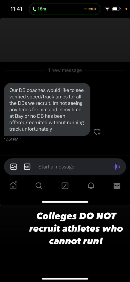 Stop telling guys to lift lift lift unless you want to be slow. Nate Wiggins from Clemson is 185 going latest 2nd round. He can fly, High school DBs at 165- 180 is good. Guys already 195 by time you get to college safety or LB. It’s not a myth.Track is needed ask @caiden1newsome