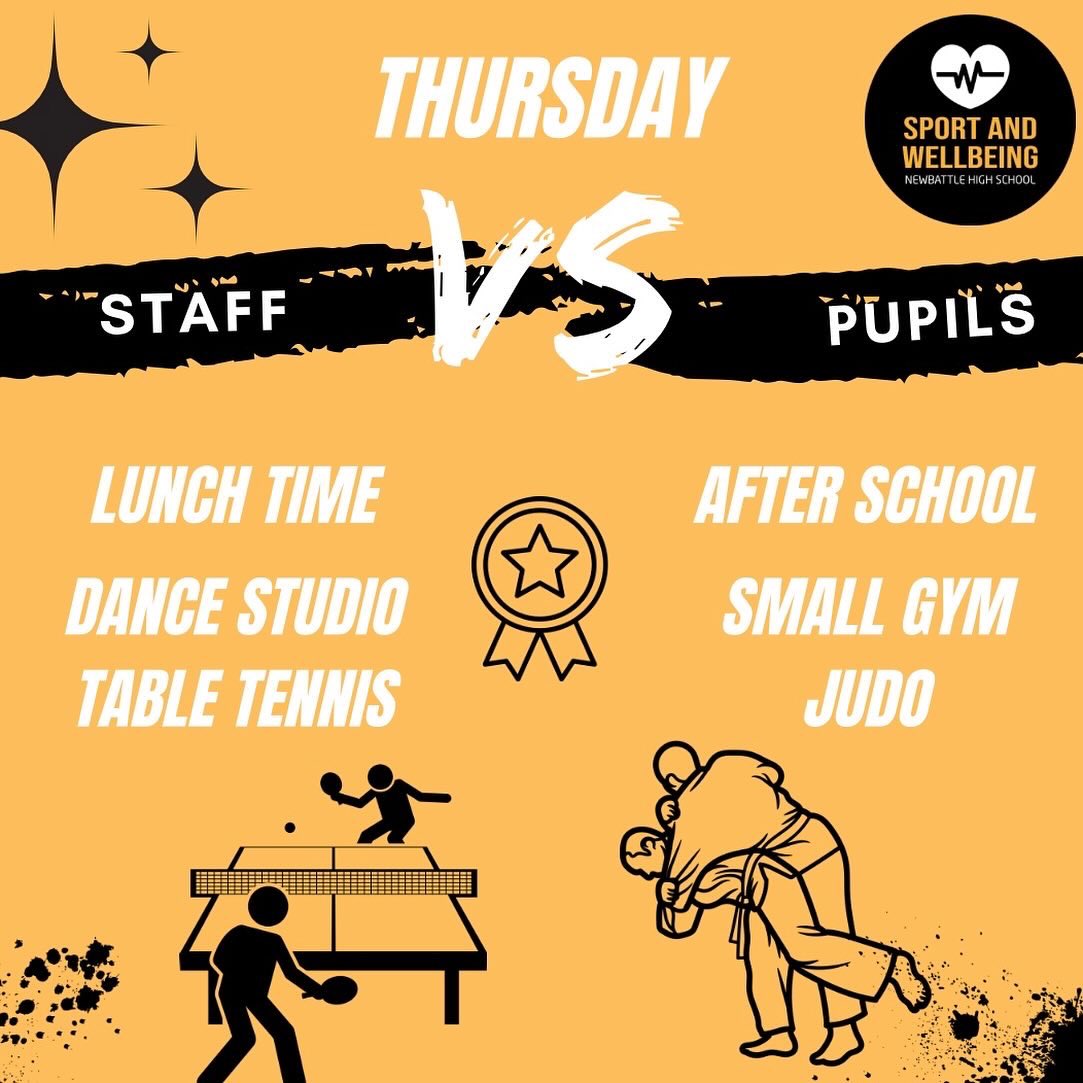 🧡Sport & Wellbeing invite all staff to join us for extra curricular clubs the first week back. 📧All staff have been emailed a Google Form to let us know what they’re attending. 💪We look forwards to welcoming everyone back after the Easter Holidays!