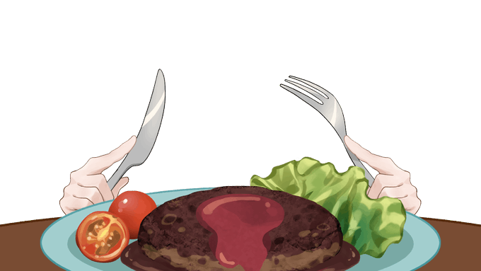 「肉 テーブル」のTwitter画像/イラスト(新着)