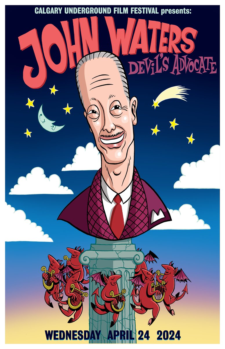 Calgary Underground Film (@cuff) on Twitter photo On April 24, legendary cult filmmaker John Waters is back at CUFF for a spoken word performance of his new show DEVIL'S ADVOCATE. Following the live event, John Waters will introduce the 30th Anniversary Screening of his film SERIAL MOM (1994) ๐ฌ
๐๏ธ calgaryundergroundfilm.org/2024/john-wateโฆ On April 24, legendary cult filmmaker John Waters is back at CUFF for a spoken word performance of his new show DEVIL'S ADVOCATE. Following the live event, John Waters will introduce the 30th Anniversary Screening of his film SERIAL MOM (1994) ๐ฌ
๐๏ธ calgaryundergroundfilm.org/2024/john-wateโฆ