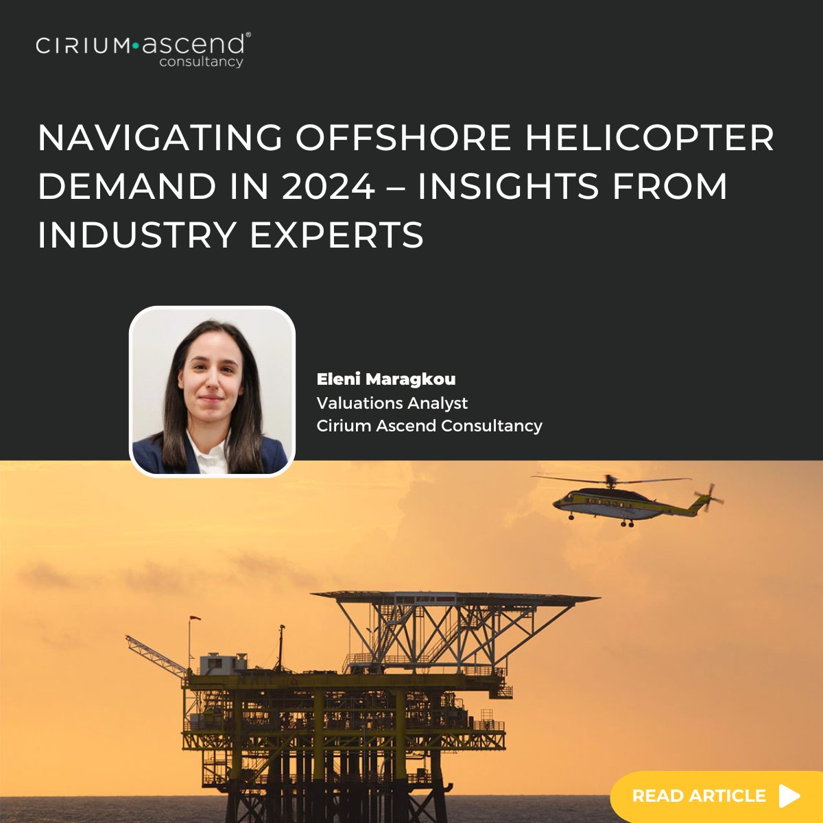 New from Eleni Maragkou on how The offshore oil & gas (O&G) helicopter market presents the industry with more opportunities for replacement rather than growth: cirium.com/thoughtcloud/a… #helicopters #rotorcraft #offshore #oilandgas #aircraft #aviation #aerospace #oilrig