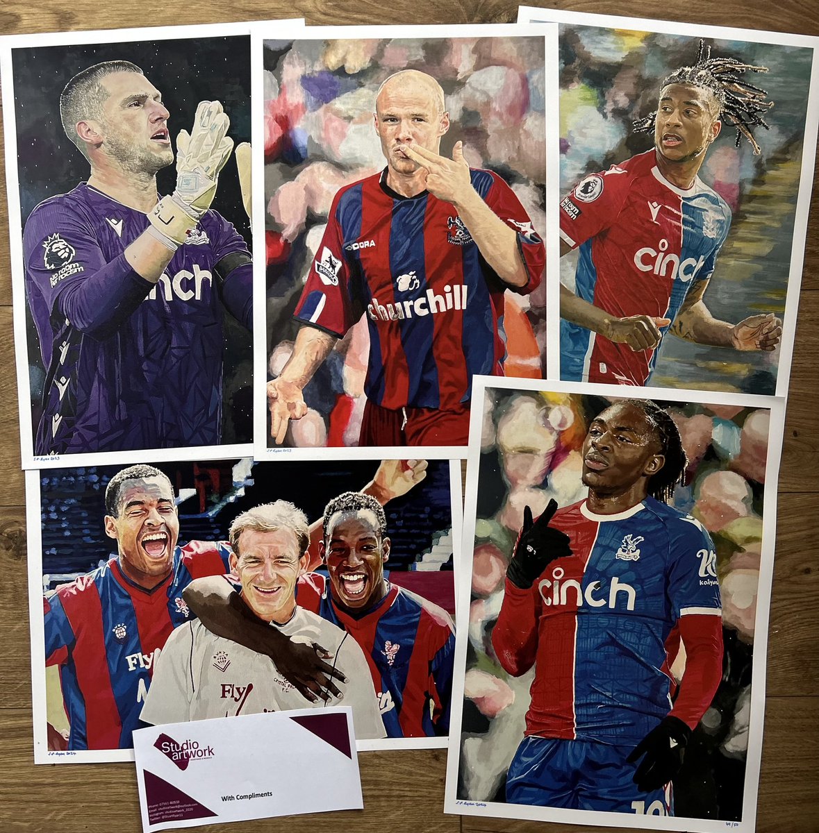 StuartRyan11's tweet image. CPFC EASTER PRINT COMPETITION!  🎉❤️💙🦅

I’ve teamed up with @Holmesdale to GIVEAWAY to one lucky winner ALL 5 of these LIMITED EDITION A3 prints (individually signed/numbered) of my 🖌️🎨

To ENTER:
1) Retweet this ✅
2) Follow @StuartRyan11 &amp;amp; @Holmesdale ✅

Good luck 👍 #cpfc