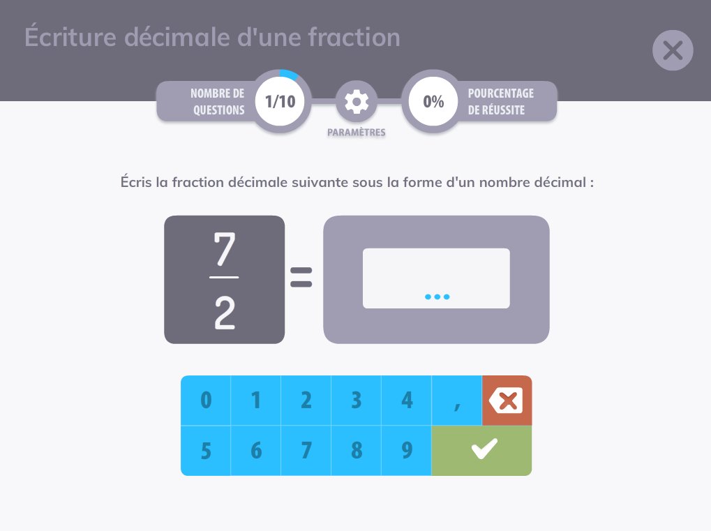 <a href="/VPantaloni/">Vincent Pantaloni</a> <a href="/ClaireBruneau1/">Claire Bruneau</a> <a href="/MathsetJeux/">Juliette Hernando 🧙‍♀️</a> <a href="/joanriguet/">Joan Riguet</a> <a href="/mtiques/">Yvan Monka</a> <a href="/jy_labouche/">Jean-Yves Labouche</a> <a href="/claire_lomme/">Claire Lommé, ClaireLomme@mathstodon.xyz</a> <a href="/durandarno/">Durand Arnaud</a> <a href="/DurandJ10603421/">Julien Durand</a> <a href="/CoopMaths_fr/">Coopmaths, @coopmaths@mathstodon.xyz</a> <a href="/BegueAline/">Aline Bègue-Crézé</a> L'application Fractions Express avec les exercices correspondants sera disponible d'ici juin (au prix de 0€, sans pub, sans limite, sans tracker, et aucun animal n'a été maltraité durant le développement)