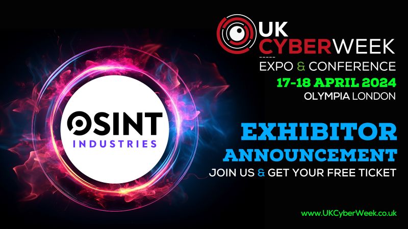 We are proud to be exhibiting at @UKCyberWeek (#UKCyberWeek) on the 17th - 18th of April in London.

Come by to test our platform for free to discover your digital footprint, along with learn how our tooling can help reduce cyber crime and assist in threat intelligence. Oh and