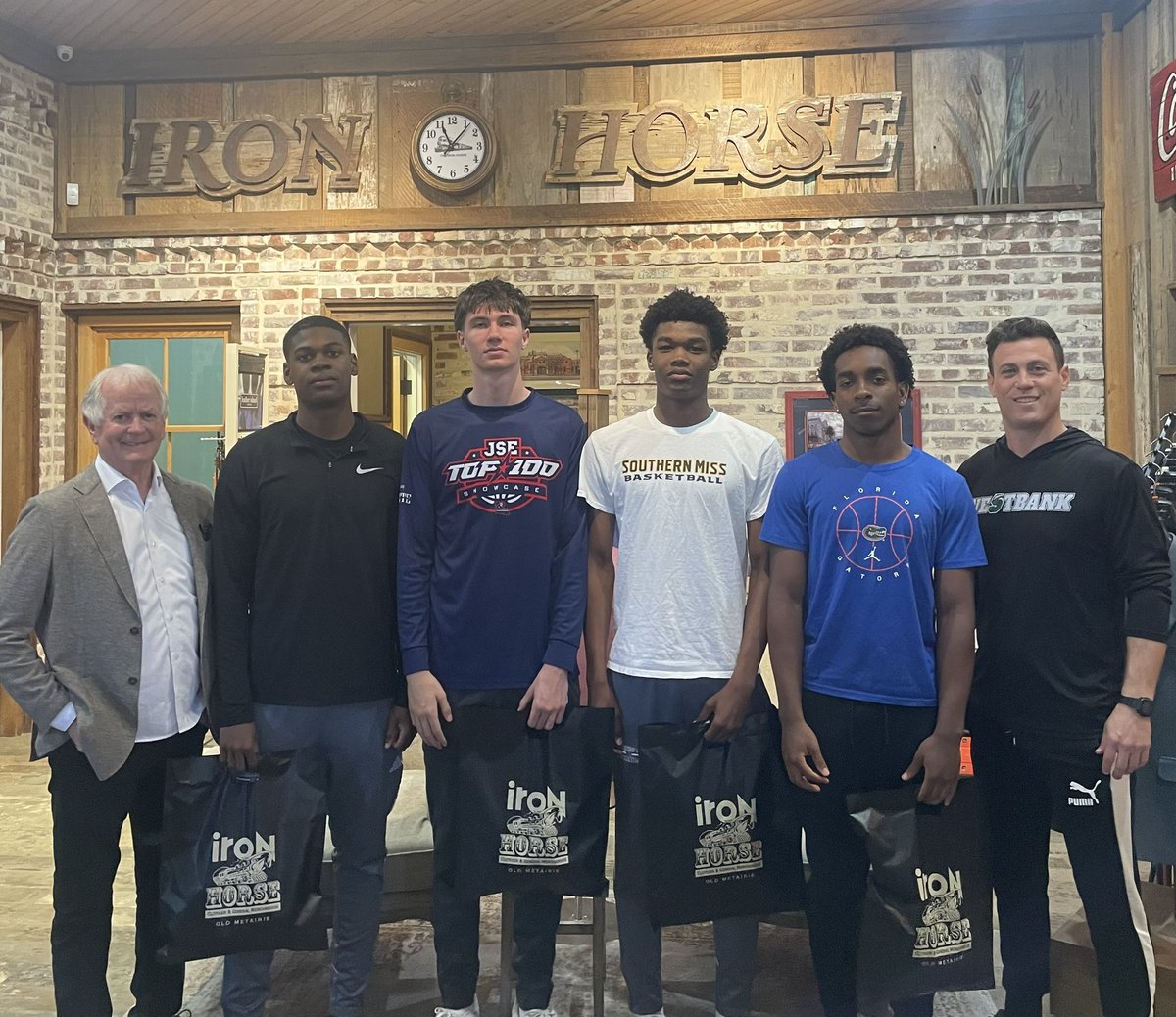 Suits for Seniors! One of the Best traditions we have in our program!! Thanks to <a href="/IronHorsenola/">Iron Horse</a> for their continued support!! #ALLIN