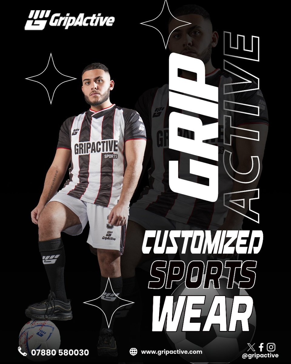 GripActive's tweet image. All of Your Customized Sportswear in 1️⃣ Place

🌐: gripactive.com
📧: sales@gripactive.com
☎️: 0044 788 058 0030

#customteamwear #customsports #customfootball #customisedclothese #footballkits #footballsportswear #personalisedsportswear #explore