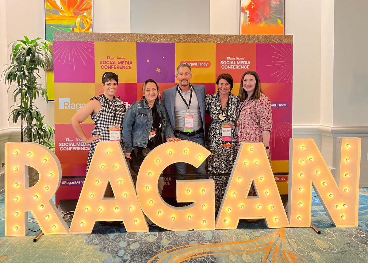 🎉 The <a href="/AARPFL/">AARP Florida</a> comms team is pumped to hit up the <a href="/RaganComms/">Ragan.com</a>   Social Media Conference! 🚀 Ready to soak in all the latest trends and skills to elevate our game! 🌟 #AARPFlorida #RaganDisney