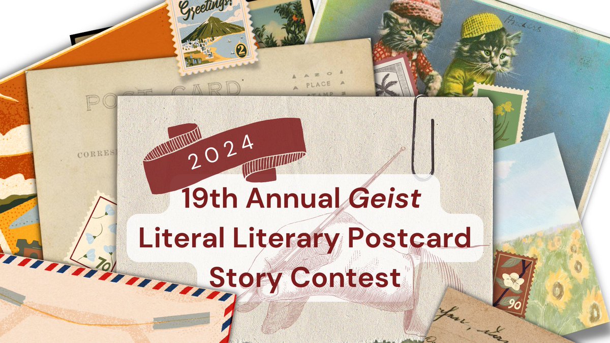 Our Annual Postcard Story Contest is now open for submissions! Top 3 entries will be published in Geist and on geist.com Entry fee: $25 Additional entries: $5 Deadline: May 20, 2024 Visit the link below for more details! geist.com/contests/the-1…