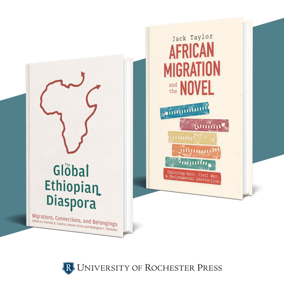 Upcoming releases from @UofR Press! The Global Ethiopian Diaspora and African Migrations and the Novel are available for pre-order and publish next month. #AfricanStudies buff.ly/3TIldAD