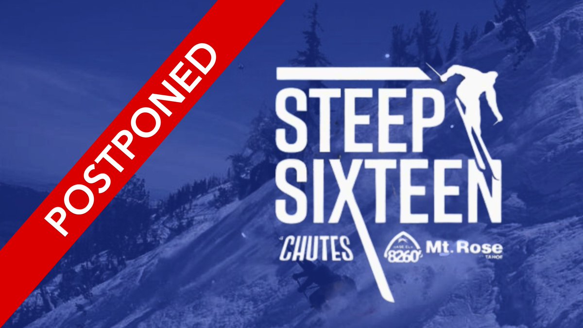 Another storm rolling in this weekend. Steep 16 - POSTPONED - New Date: APRIL 6TH
