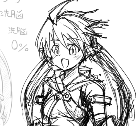 漫画の作業が詰まったので
とりあえずQBノワのベガ親衛隊描いてます 