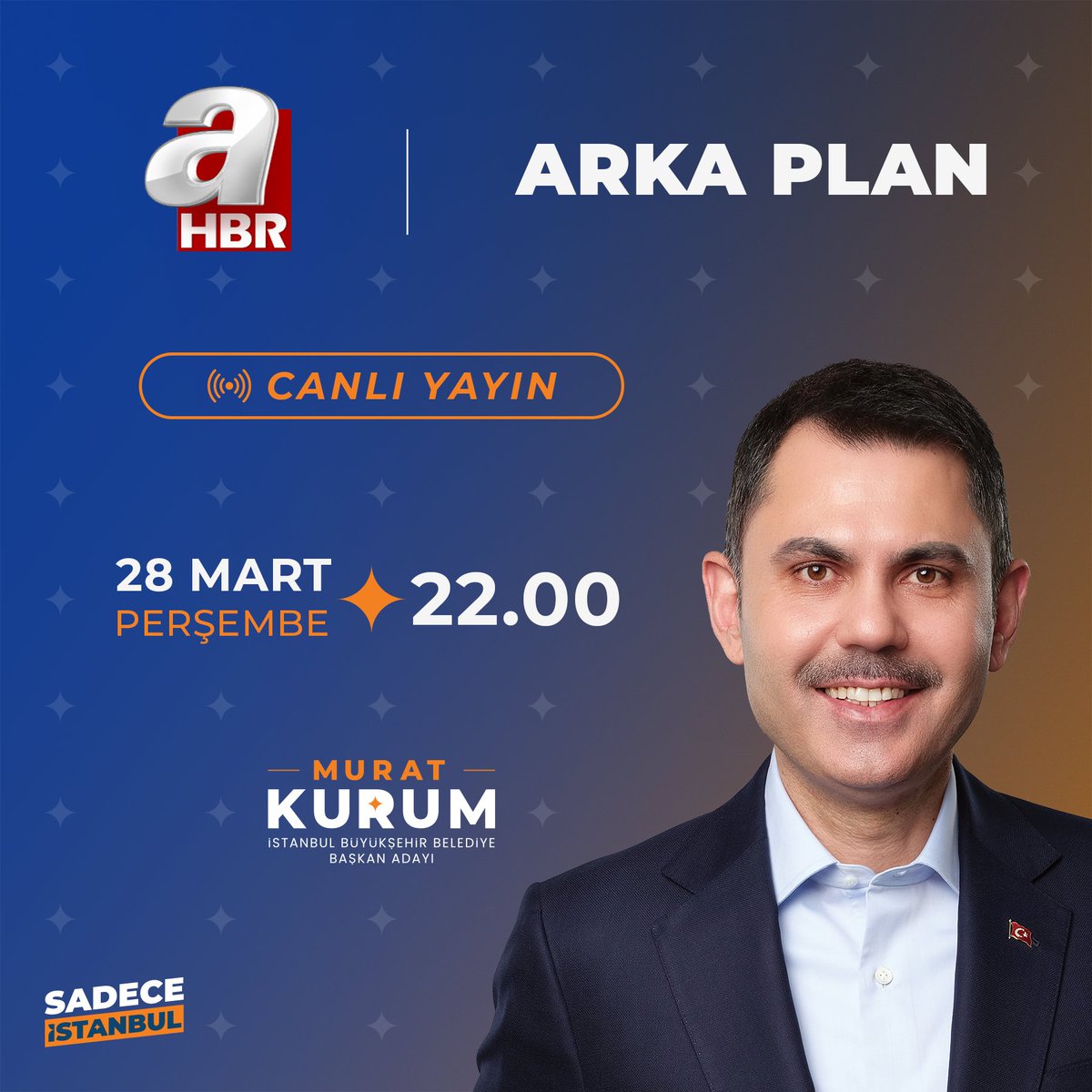 22.00'de A Haber ekranlarında olacağım. Sizleri de ekran başına bekliyorum.