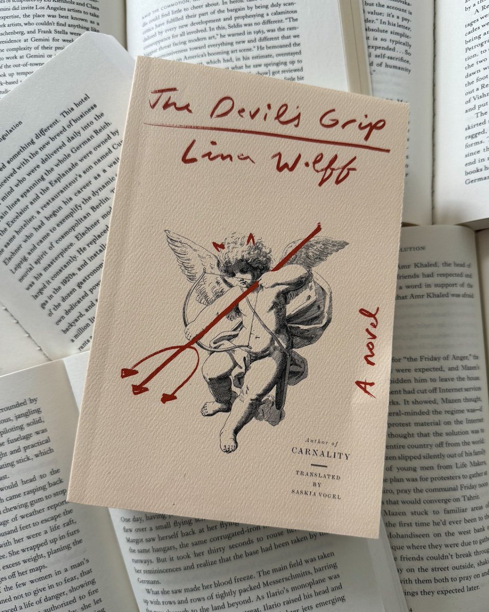 #WomensVoices THE DEVIL'S GRIP by Lina Wolff is a story of an Italian love affair gone bad, capturing the irresistible pull of toxic relationships.