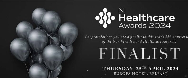 Omagh Primary Care Complex are Northern Ireland Healthcare Award finalists 🎉🎉🎉 Pharmacy Technican presence in Nursing Homes was cost effective&gave all involved more time to care-a precious commodity 💪 Well done to all teams involved 🙌