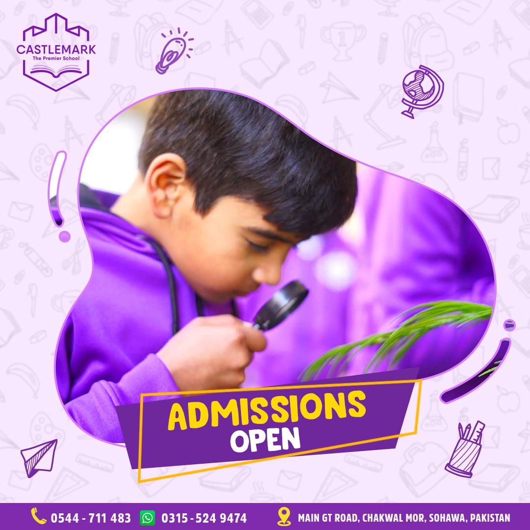 castlemarkpk's tweet photo. Admissions Open for the 2024 Session at Castle Mark School! One of the best fun-learning schools for your child's skill development and experience.

#castlemark #thepremierschool #school #education #students #teacher #learning #kids #study #schoollife #backtoschool https://t.co/BmsYuX6XKU