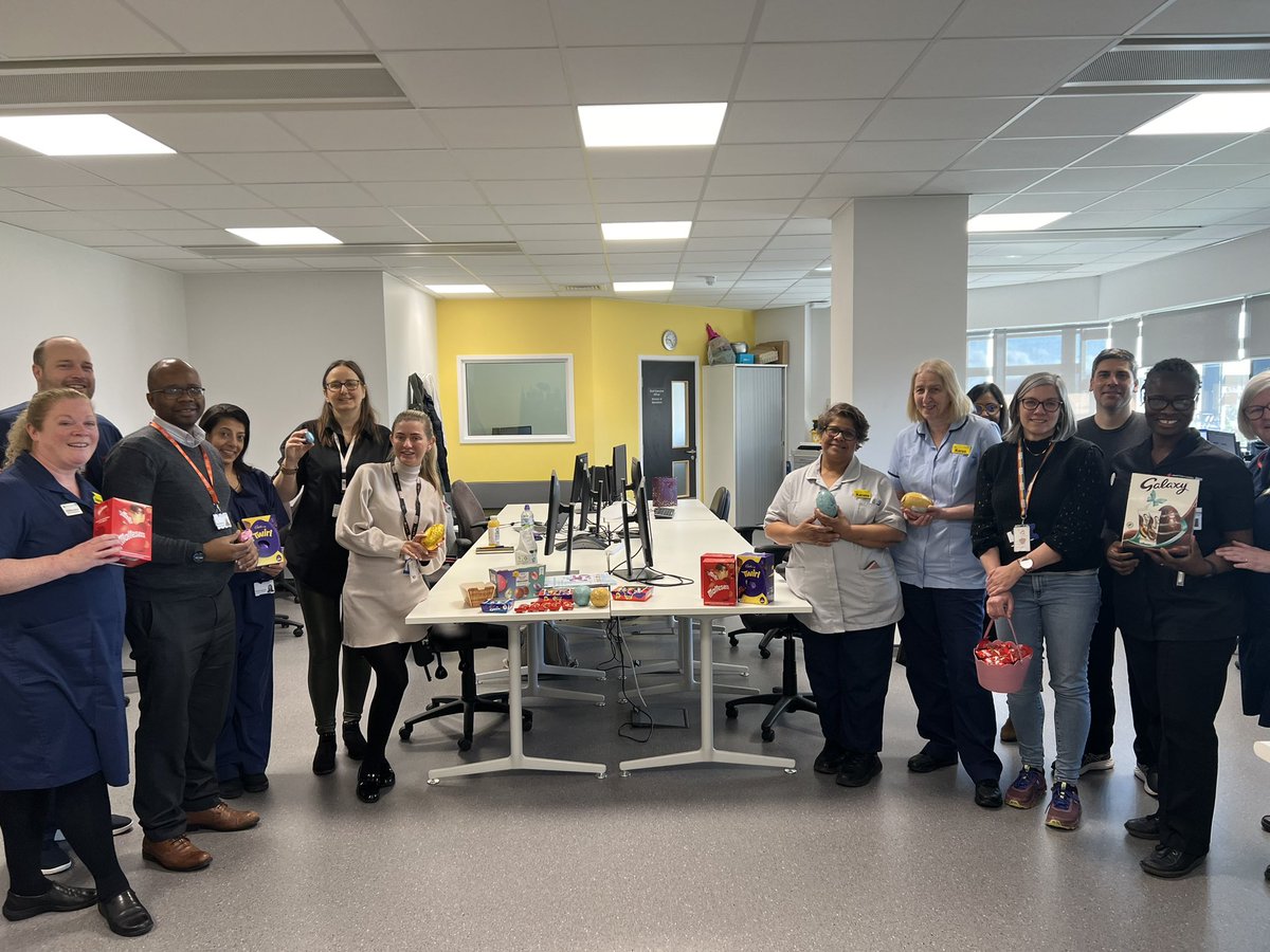 The Easter bunny arrived at chase Farm hospital today <a href="/sita_DDoNursing/">Sita Chitambo</a> <a href="/RoyalFreeNHS/">Royal Free London</a>