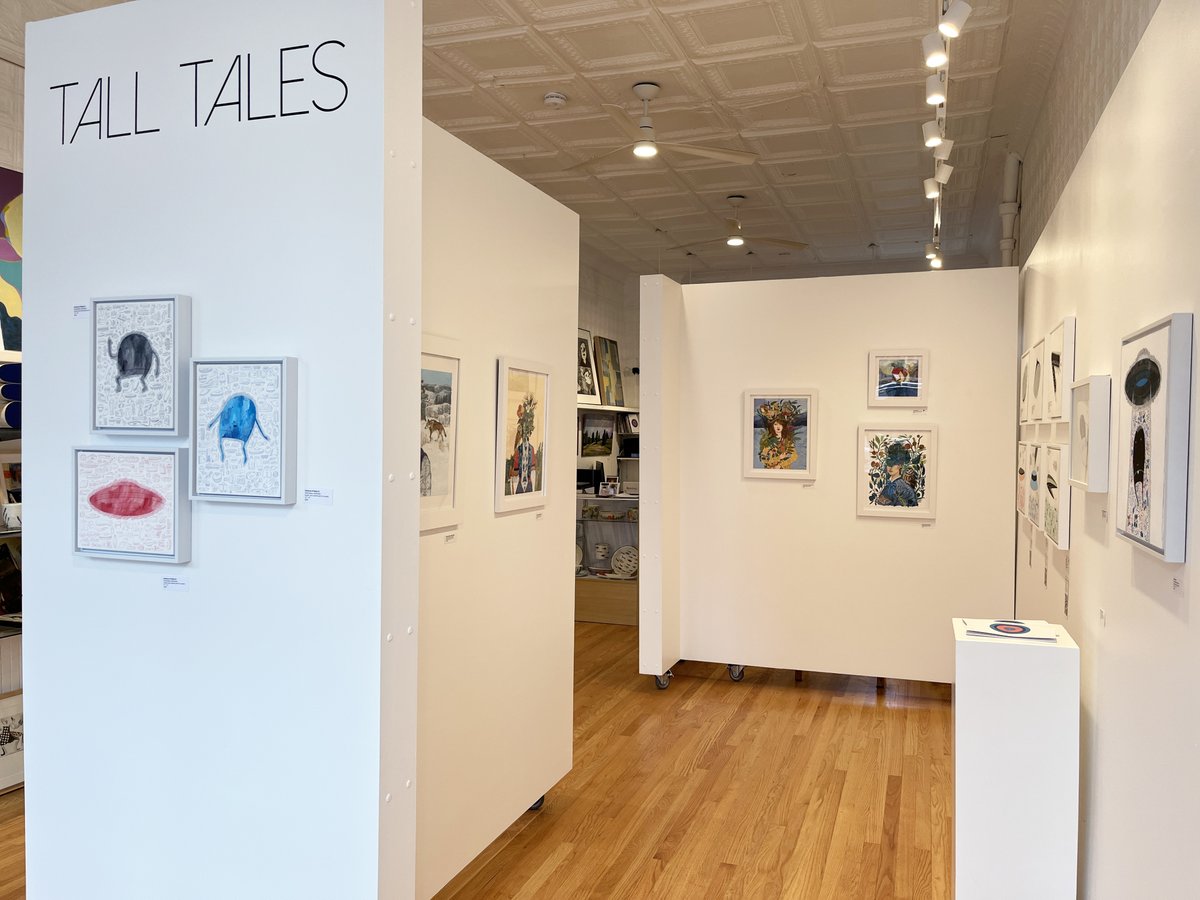 Brighten up this gloomy day with a visit to 13FOREST - our new exhibition Tall Tales is on view now. 13forest.com/tall-tales