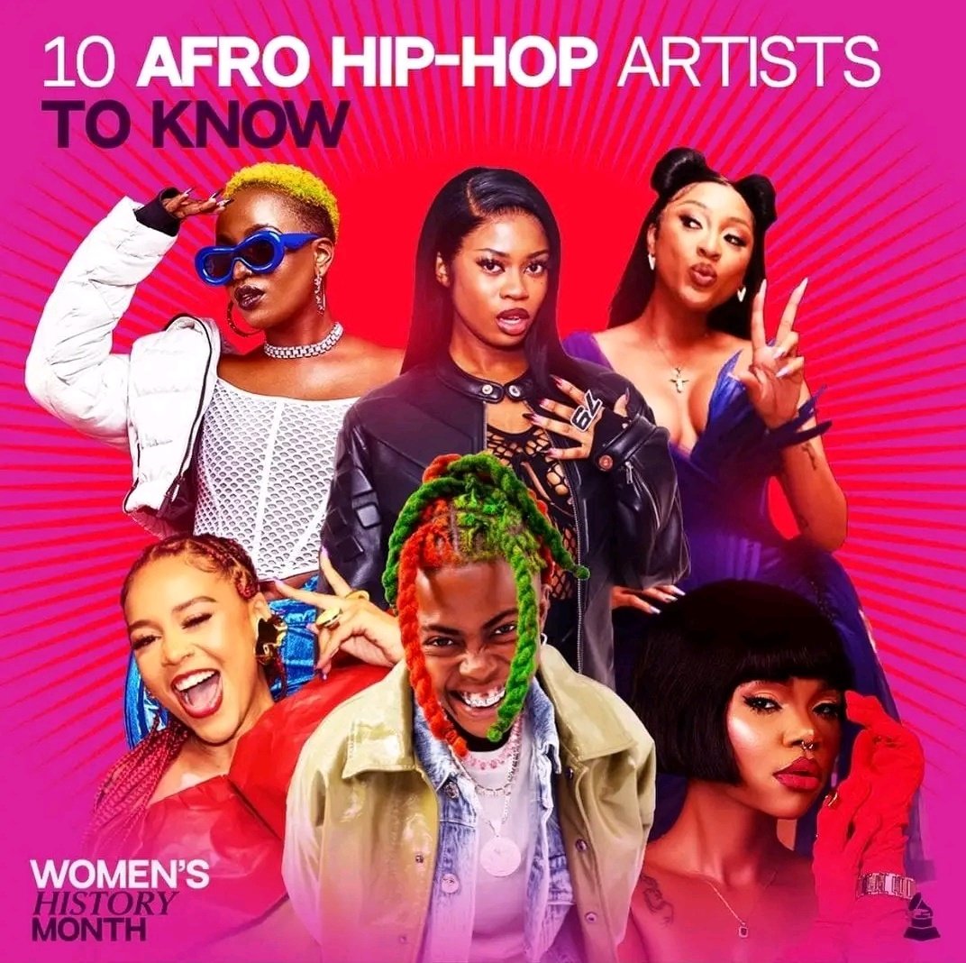 McGirlbossKe's tweet photo. Femi One Has Been Recognised As One Of The Best Female Hip Hop Artists In The Grammys 👇🏾👇🏾 This Is A Big One For Women And Kenya At Large On The Recognition Of #WomensHistoryMonth
Go Femi One We Are proud ❤️ #Grammys2024 #hiphopartist #WomenHistoryMonth2024 #madeinKE #femione https://t.co/h4SYFfi7Li