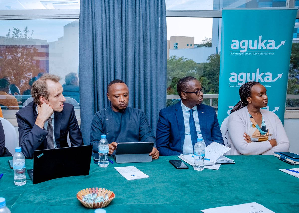 Today, Min. @jnabdallah and MoS @XandrineUmutoni hosted the #Aguka Steering Committee Meeting together with key stakeholders to review the 2023 achievements and provide guidance for the 2024 implementation model.