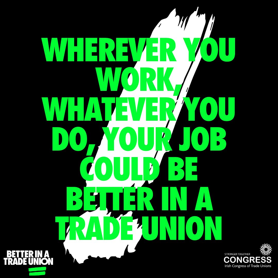 Put the ‘U’ in Union! Trade Unions work to amplify workers’ voices, safeguarding our rights and advocating for improved working conditions. Join the campaign for positive change and discover how we can be #BetterInATradeUnion.