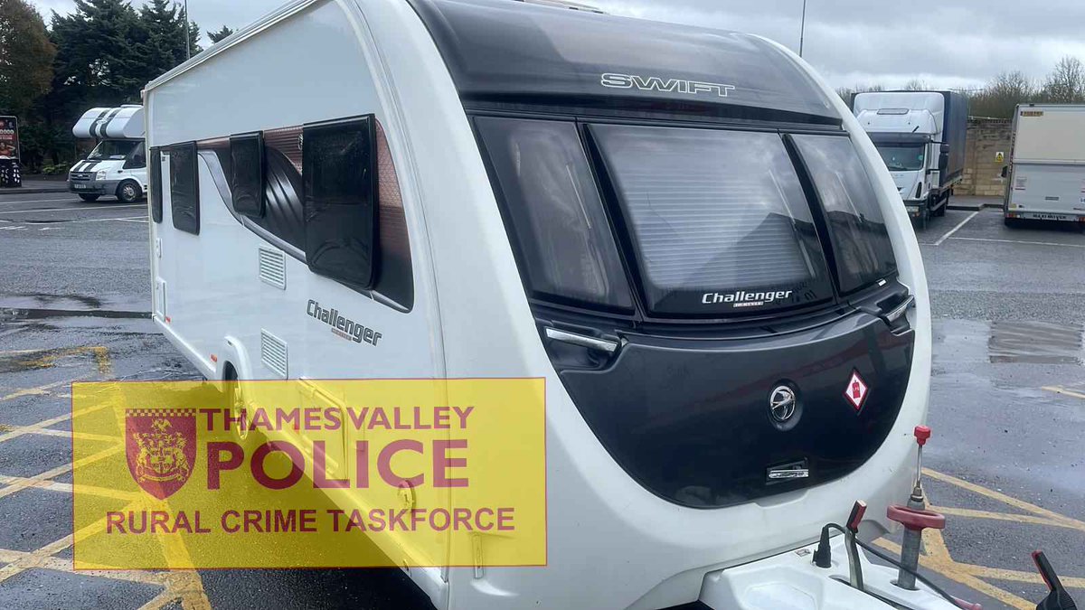👮 PcBowers identified this caravan stolen from Solihull in 2022. 

🕵️ With no identifiable numbers visible, PcBowers used his training, technology and tenacity to identify it as stolen at Wheatley services!

#NotOnOurPatch

PsMaris