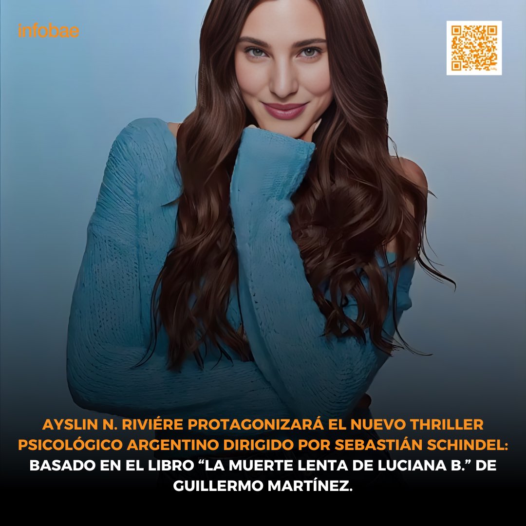 𝗜𝗻𝗳𝗼𝗯𝗮𝗲 ᴿᴾ • #InfobaeStudioRP
<a href="/TeleShowRP/">ꔋ𝗲𝗹𝗲𝗦𝘩𝗼𝘸 ᴿᴾ</a>: Celebridades • Deportes

   ﹝  🗞️  ﹞ —— 𝗔𝘆𝘀𝗹𝗶𝗻 𝗡. 𝗥𝗶𝘃𝗶𝗲́𝗿𝗲 (@divinafeminite) será protagonista de la película #LaIraDeDiosRP de Guillermo Martínez y será producida por <a href="/RPNetflix/">Netflix Fansite ᴿᴾ</a> y #BuffaloFilmsRP © #InfobaeRP