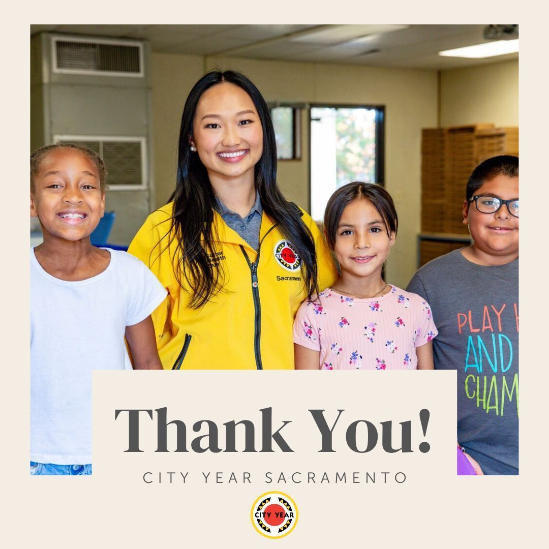 City Year Sacramento tweet media