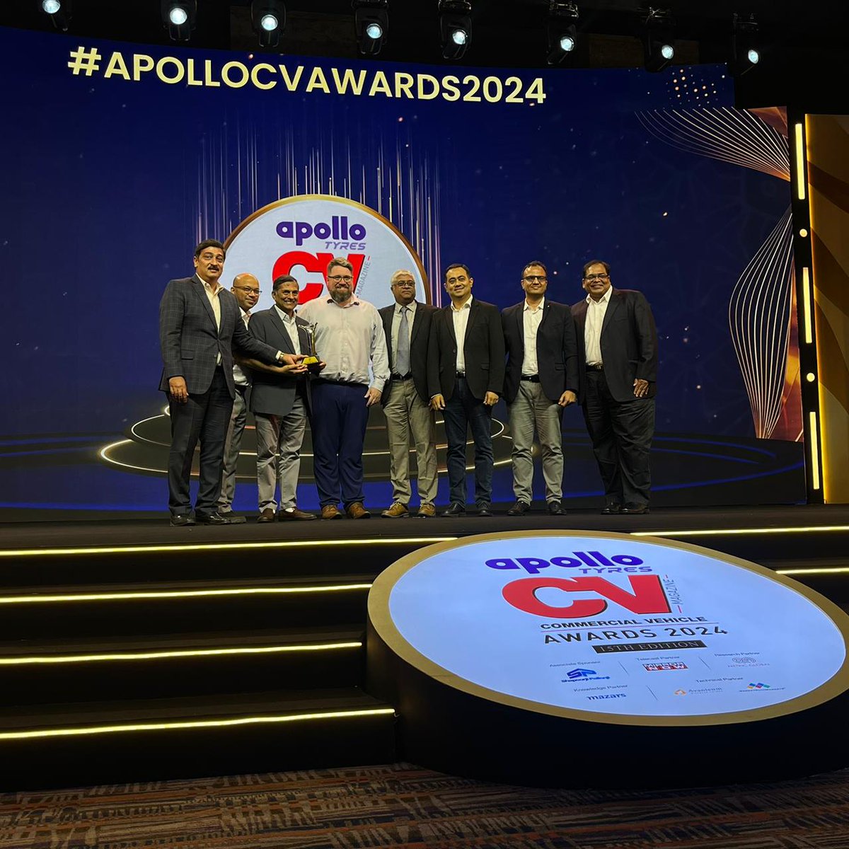 It's time to recognize and celebrate the best in the commercial vehicle industry. At #ApolloCVAwards, let's acknowledge the outstanding contributions. #ApolloTyres #GoTheDistance