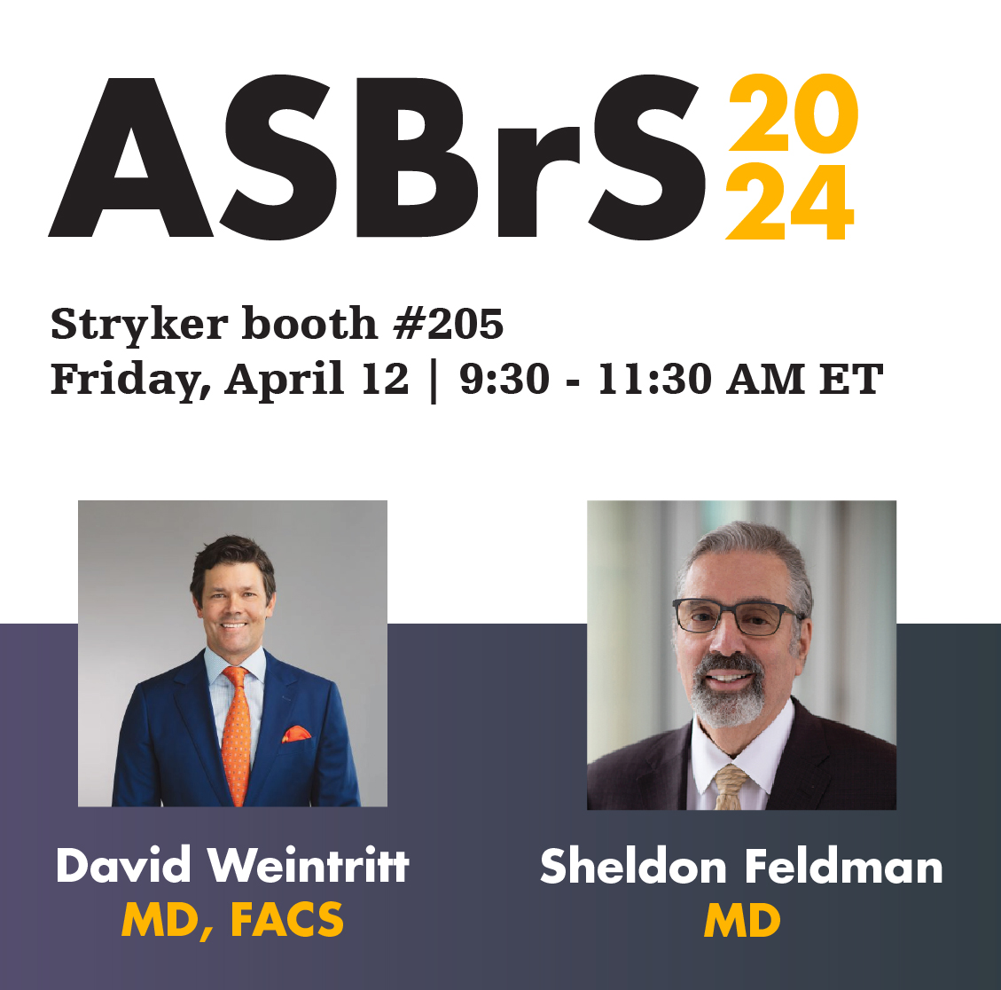 We are less than 1 month away from ASBrS in Orlando, FL! Join Drs. David Weintritt and Sheldon Feldman for a dynamic, in-booth discussion on SPY fluorescence visualization of lymphatic channels and nodes during SLN biopsy. We can’t wait to welcome you there! #ASBrS2024 #SPY