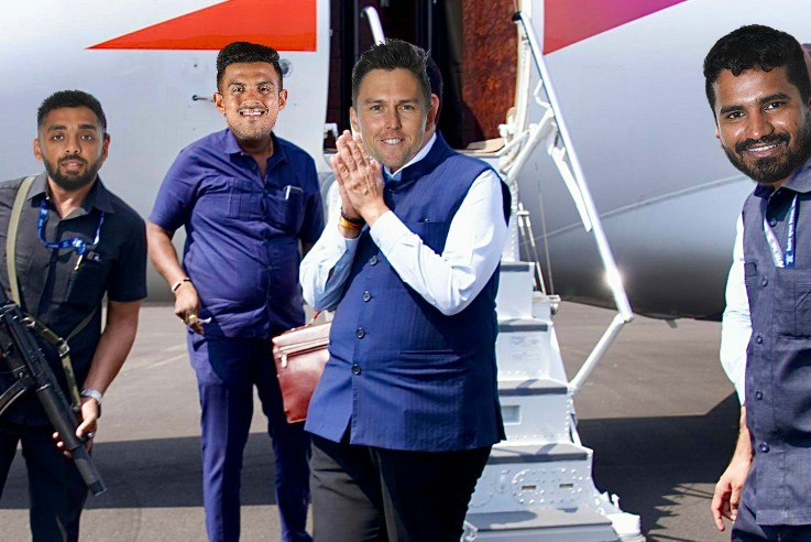 Trent Boult on a surprise visit to the academy headquarters #IPL2024 #TATAIPL #TATAIPL2024 #DCvsRR #RRvsDC #Cricket #CricketTwitter