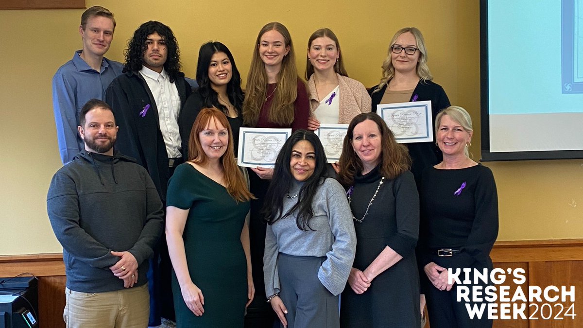 Thanks to Brandon Vecchiola '21, Mojdeh Cox (associate alumna) & Lori Runciman (@LdnCommFdn) for joining us at Psychology for the Common Good and selecting this year's Agnes Penner Prize winners. Congrats to Lucy Fisher, Sofi Kotilehti & Jessica Mitchell, and all participants!