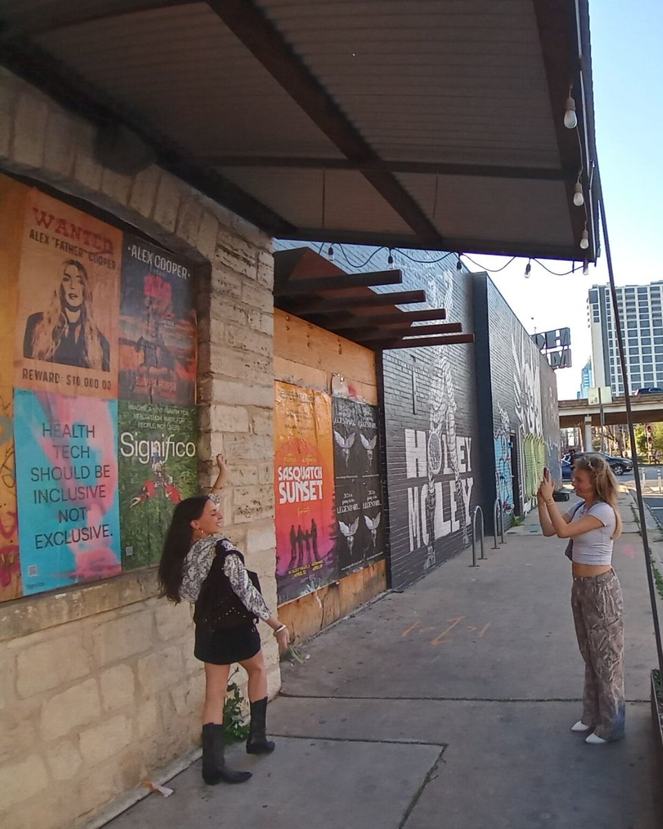 Alex Cooper, the visionary founder behind The Unwell Network, brought the heat to SXSW! Who caught her Meet &amp; Greet? The hosts from <a href="/callherdaddy/">Call Her Daddy</a>, @hotmess, @prettylonesome, and @boyfriendmaterial were all in the house! 🙌
.
.
.
.
.
.
.
.
#OutdoorAdvertising #WildPosting