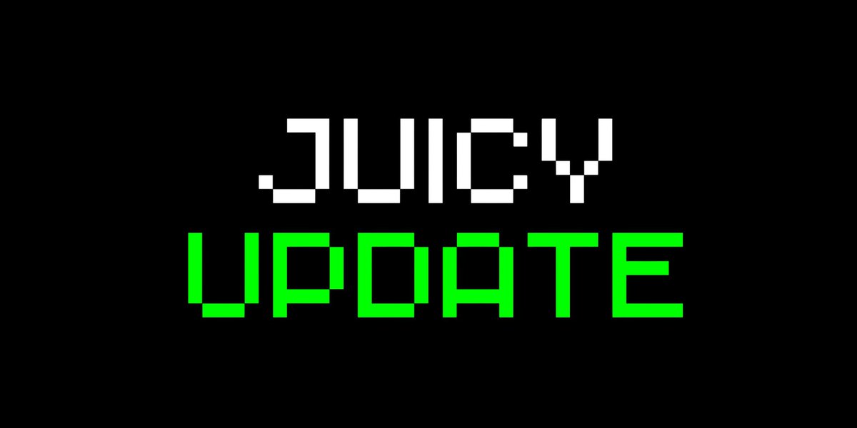 We got some $JUICE-Y updates for you! 🧃👇 👉 Final $MONG claim is being finalized, we are looking to have it ready to go next week and get everyone that didn’t get the airdrop their $JUICE tokens. - (it’s a claim function so you will have to pay gas for it as originally planned…