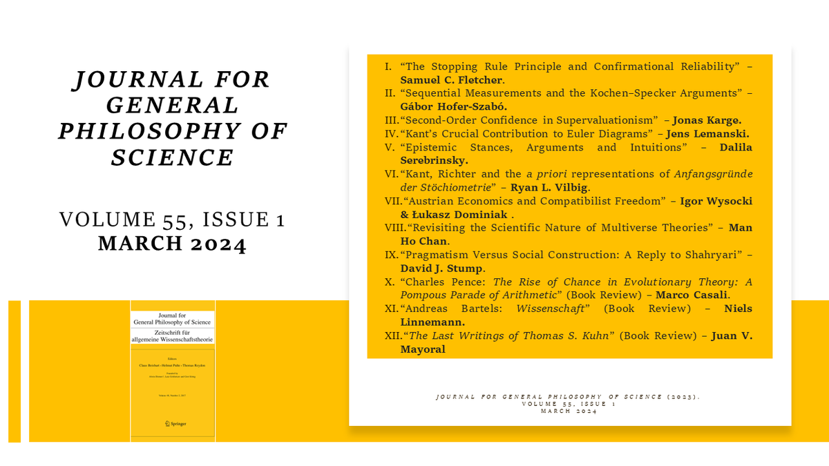 Journal for General Philosophy of Science (JGPS) (@JGenPhilSci) / X