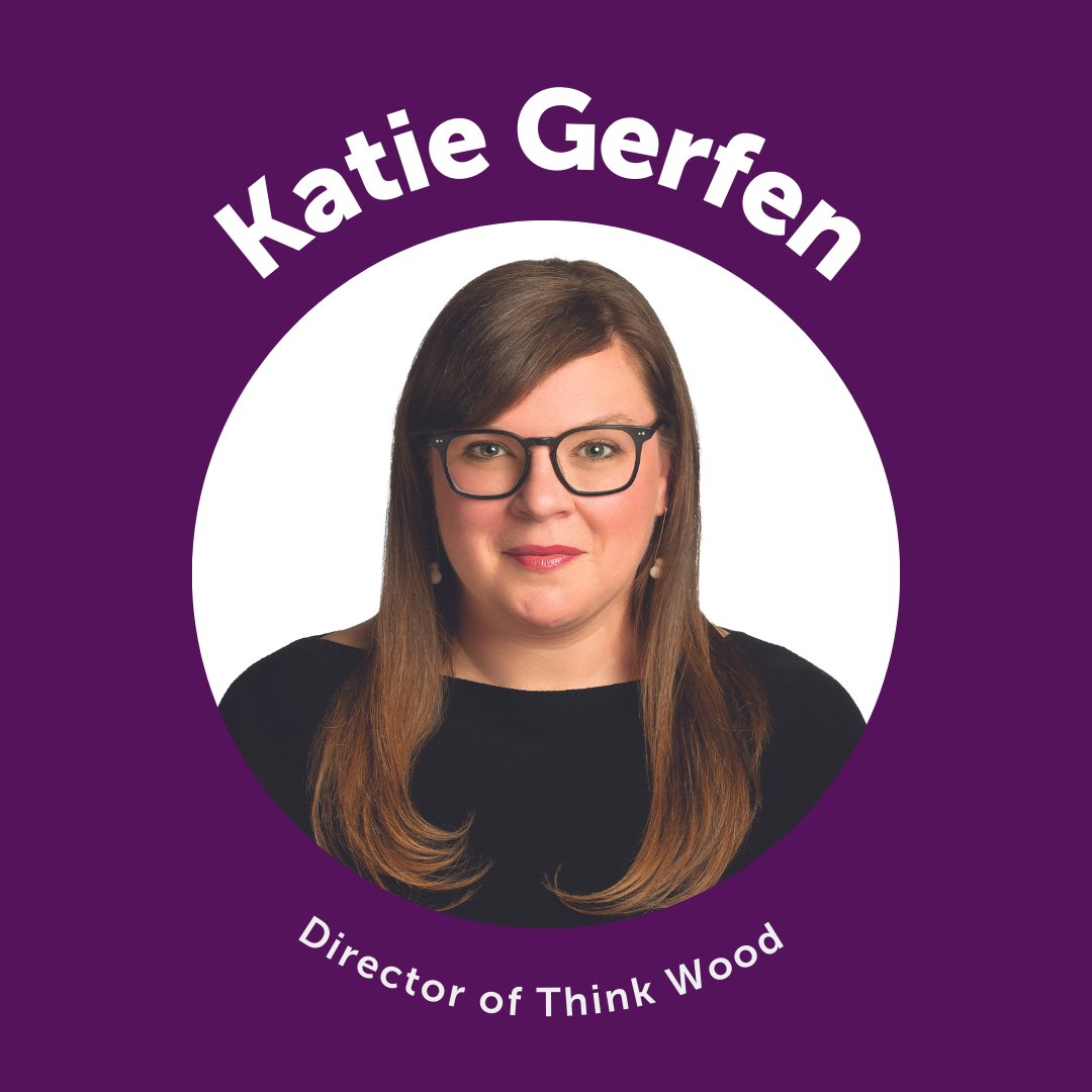 Today, we're recognizing Katie Gerfen, Director of @ThinkWood, a @lumberboard program! She boasts 20 years of experience in the AEC industry, lending to her ability to effectively lead Think Wood and maximize its communication strategies which amplify the impact for the industry.