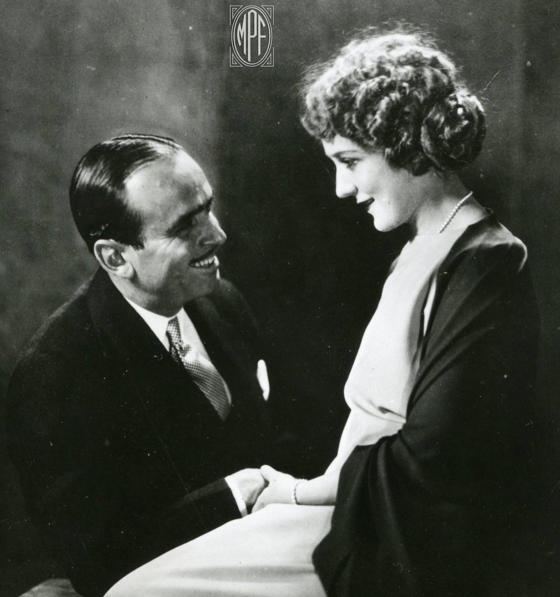 Today we celebrate that Douglas and Mary married #OnThisDay in 1920. Their love is captured by #EdwardSteichen in 1924. #marypickford #douglasfairbanks #dougandmary #truelove #weddingday