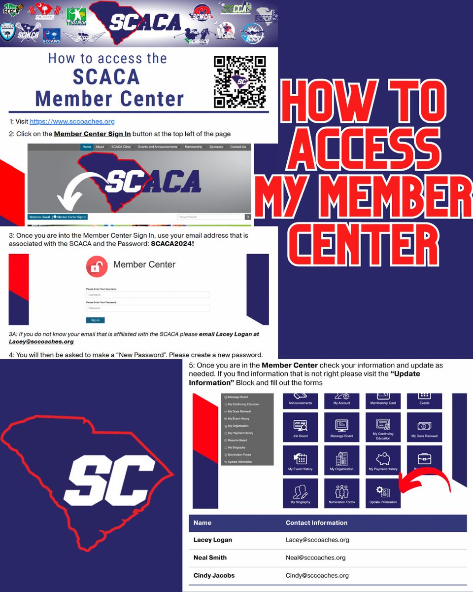 🔒 Need to access your SCACA member center but feeling lost? Don't worry! Here's a step-by-step guide to get you logged in and ready to go. #SCACA #Membership #LoginTutorial 🖥️✨