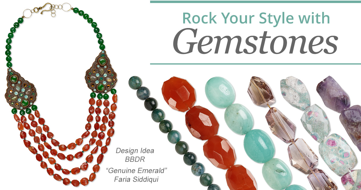 Gemstones cover so many exciting trends and appeal to diverse tastes. There's a gemstone for everyone! Explore our selection of gorgeous large gemstones and rock your style! bit.ly/49k1sDY #DIYJewelry