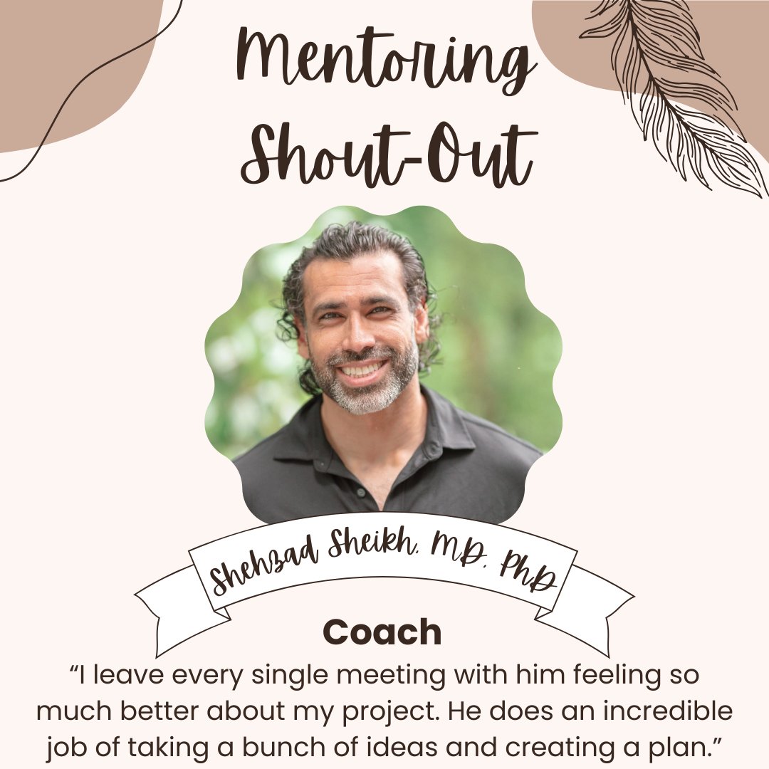 Our next shout-out goes to @heelinthegut, Professor @UNCDeptMedicine. Dr. Sheikh was nominated for being adept as a mentoring coach and helping trainees tackle challenging projects.